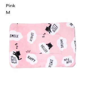 HEALMEYOU Thick Warm Cushion Cat Bed Pet Mat Sleeping Pad Dog Blanket