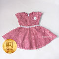 Dress Brukat Anak 1 Tahun Gaun Bayi 6 12 Bulan Import Baju Anak Perempuan Bahan Full Brokat Premium KAP90. 