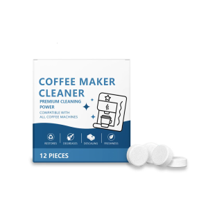 Coffee Machine Cleaner Descaler Tablets - 24 Count suitable for all major brands of coffee machines Maker Descaling & Cleaning Tabs Descale Drip Coffe And Espresso Machines