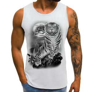 HARIMAU BULAN | Singlet Pria | Dewasa | Distro | Diskon | Terbaru | Murah | Produk Lokal | CIAO.ID