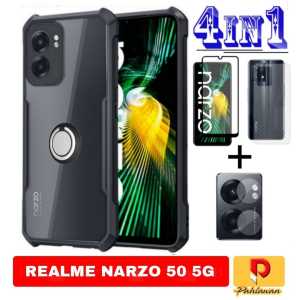 PAKET 4 IN 1 HARD CASE REALME C53 NFC / REALME C55 NFC / REALME NARZO 50 2022 SOFCASE SUPER SLIM EXCELLENT CINCIN RINKG