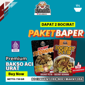 BAKSO ACI PAKET BAPER BOCI MAKNYOSS BERANAK PETIR