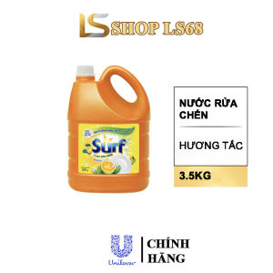 Nước rửa chén Surf hương chanh sả chai 3.5kg