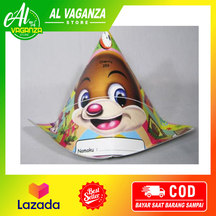 Topi Ulang Tahun Model Kerucut Motif Kartun | Lazada Indonesia