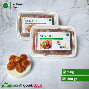 Kurma Sukari 500 gram Repack Oleh-Oleh Haji dan Umroh Kurma Kremium