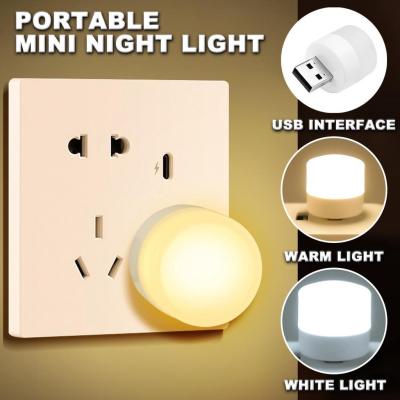 Creative Portable Mini USB Night Light USB small light bulb Student reading LED 