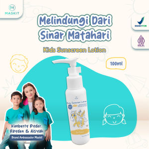 Natural Body Lotion Baby & Kids - Sun Block Bayi Anak Maskit 100ml