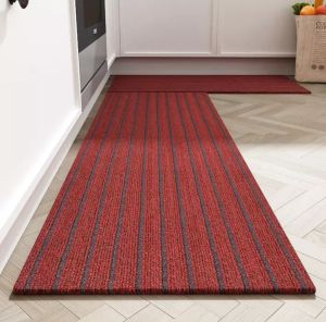 Kitchen Mat Floor Mat Water Absorption and Oil Absorption Household Non-slip Doormat Bathroom Mat Door Mat Entrance Nordic Carpet Long Runner Rug Kitchen Foot Mat