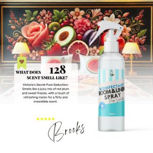 My Home 128 P SEDUCTION Premium Room and Linen Disinfectant Spray Paraben Free Car Bathroom Fresh