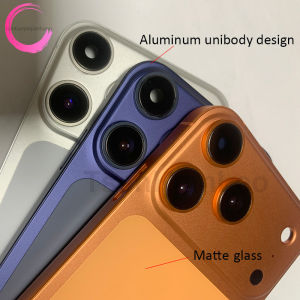 Semi-assemble Housing For iPhone XR To 17Pro 6.1inch Backshell Replacement For XR Like 17Pro Style Chassis With Case Cover DIY