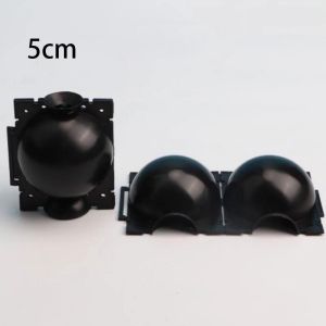 5cm/8cm/12cm Plant Rooting Ball Grafting Breeding Case For Garden Plant High Pressure Box Rooting Device Rooting Growing Box (Transparent/Black)