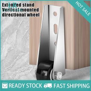 LF Wholesale✨Flash Sale ✨ Silent Furniture Side Mounted Direction Door Roller Support Moving Wheel With Screws Multi-function Stainless Steel Pulley