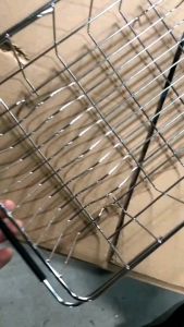 Rổ gác inox chậu rửa chén bát thông mình có thể điều chỉnh kích thước.