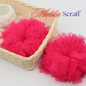 Scrunchie Ikat Rambut Hijab Soft Tulle Jumbo Dalaman Cepol Hijab