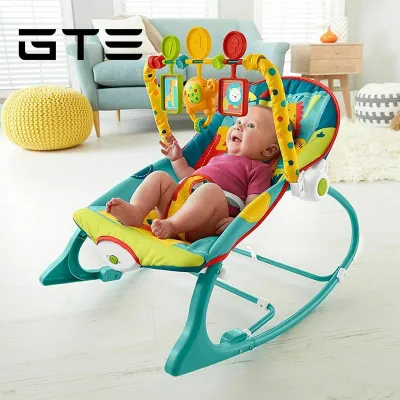 GTE Baby Multi Functional Musical Shaker Newborn Rocking Chair Bouncer With Music Kerusi Bayi - Fulfilled by GTE SHOP