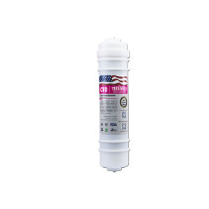 Activated Carbon Element 10 inches 0.1 Micron CTO Water Purifier Filter Cartridge Replacement