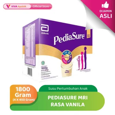 Pediasure MRI Rasa Vanila 1800 Gram Box (4 X 450 Gram)