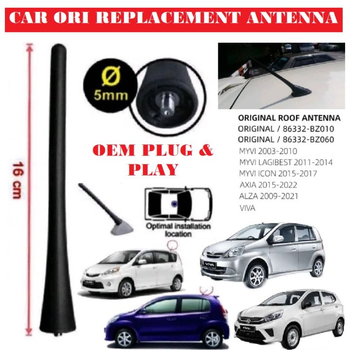 Car Anttena Radio Roof Anttena NP28 Pole Mast Antenna 16CM Antenna