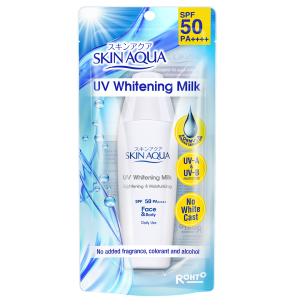 Skin Aqua Whitening Milk SPF 50 PA++++ UV (40gr) Sunscreen /Lightening & Moisturizing/Whitening/Pemutih/Pelembab Wajah/Sunscreen Wajah/Viral Tik Tok/Glowing