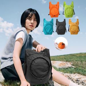 PENGA 28 ลิตร กระเป๋าเป้พับได้สำหรับกิจกรรมกลางแจ้ง หลายฟังก์ชัน น้ำหนักเบา กระเป๋าปีนเขาแบบพับได้ แบบยูนิเซ็กซ์ ไนลอน กระเป๋าเป้เดินป่าแบบพกพา สำหรับการเดินทาง