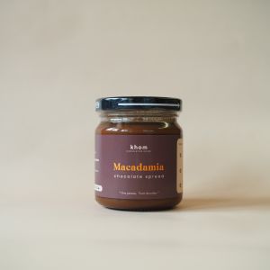 Khom Chocolatier House - Macadamia Chocolate Spread 180g (No preservatives / emulsifiers) - Pre-order Available to Maximise Shelf Life