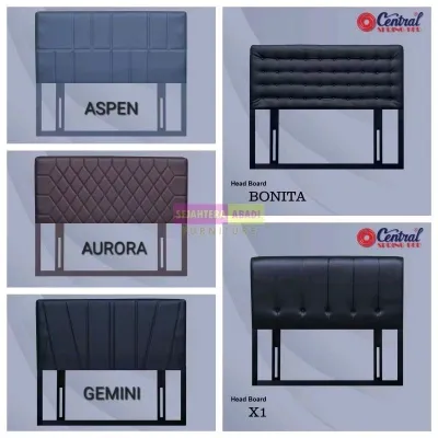 Central springbed 2in1 Twin Sorong PLUSH TOP grand DELUXE ENERGY Series Divan & Full set Furniture Busa Kasur