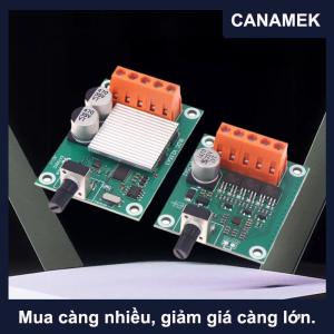 【CANAMEK】 75W 200W DC 6-24V Động Cơ Không Chổi Than Điều Khiển Ổ Đĩa Công Suất Cao 6v12v24v Không Chổi Than Fan Điều Khiển Tốc Độ Động Cơ