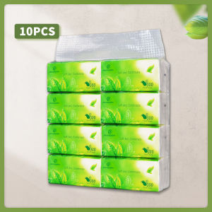 8pack Organic green tea Facial Tissue Paper towel 4 ply Tianya Facial Tissue Paper towel