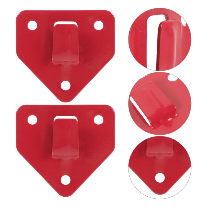 Jiogein 8 Pcs Safe Practical Fire Extinguisher Wall Mount Fire