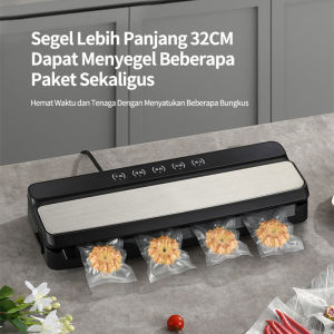 4 in 1 Portable Sealer Otomatis Basah dan Kering Food / Mesin Vacuum Sealer Komersia Vacum (Bisa Basah & Tiup)