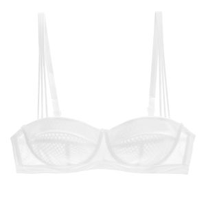 Aimerye บราเซ็กซี่ครึ่งตัวแบบบางเฉียบสำหรับผู้หญิงแหวนเหล็กดันนุ่มชุดชั้นในเซ็กซี่ระบายอากาศที่สะดวกสบาย