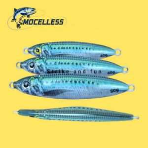 metal jig umpan jigging realistik green sarden 40 60 80 gram model colt snipper full GID
