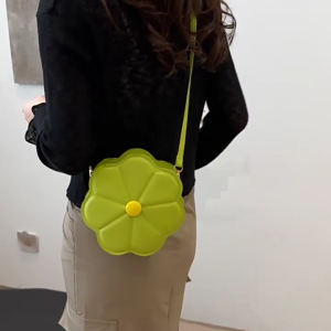 Sophisticated Floral Shoulder Bag Satchel Stylish PU Leather Crossbody Bags With Adjustable Strap For Girls