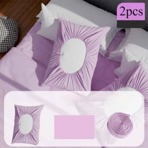 MAJESTICX Breathable Disposable Pillowcase Set Thickened Dirt-Proof Nonwoven Pillow Cover Portable Beauty Salon Disposable Pillowcases Hotel