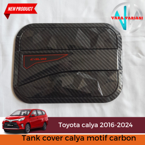 Cover Tutup Tangki Bensin Mobil Calya 2016-2023 Carbon