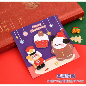 Sticky Notes 3 in 1 XMAS EDITION / Notes Tempel 3in1 CHRISTMAS EDITION / Paket Sticky Note Isi 3 Macam Tema NATAL