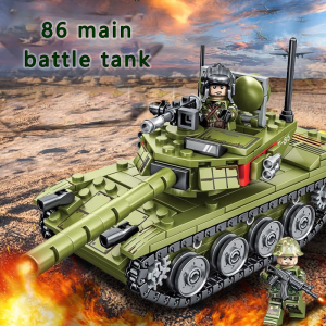 World War II Warship Building Blocks Toy Model Series Tank Ship Building Blocks Compatible Knives Out Kids Diy Toy Boy Gift