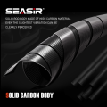 SEASIR Black Arrow Fishing Rod 1.5M-1.8M/4.92FT-5.90FT 76G Lure Weight 0.8-10g UL Carbon Fiber FUJI O Guide Rings BFS Two Sections Sound Knob Light Micro Fish Pole. 