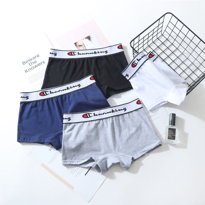 【4 pieces set】Neutral Women underwear panties cotton set Les Plus Size ...