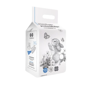 Bỉm tã quần Momo Rabbit Premium Baby Diaper cho bé L28 XL22 XXL18 siêu thấm hút - Monnie Kids