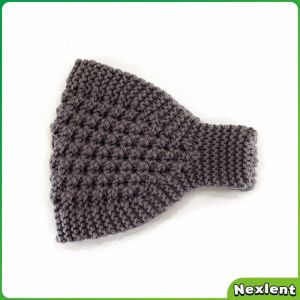 Nexlent Women Turban Warmer Hat Headbands Pineapple Crochet Head Wraps Scarf for Girls