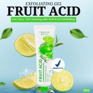 BPOM Exfoliating Gel Penghilang Daki Exfoliasi Pembersih Wajah Facial Glowing Blackhead Exfoliating Gel (30ml) All Skin types mengangkat sel kulit mati penghilang daki bisa digunakan wanita & pria