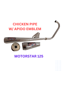 Apido Chicken Pipe for Motorstar 125