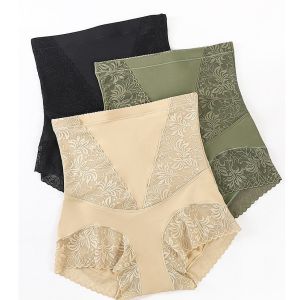 seluar korset bernafas mengawal perut dan membentuk seluar seluar dalam korset kesesuaian elastik