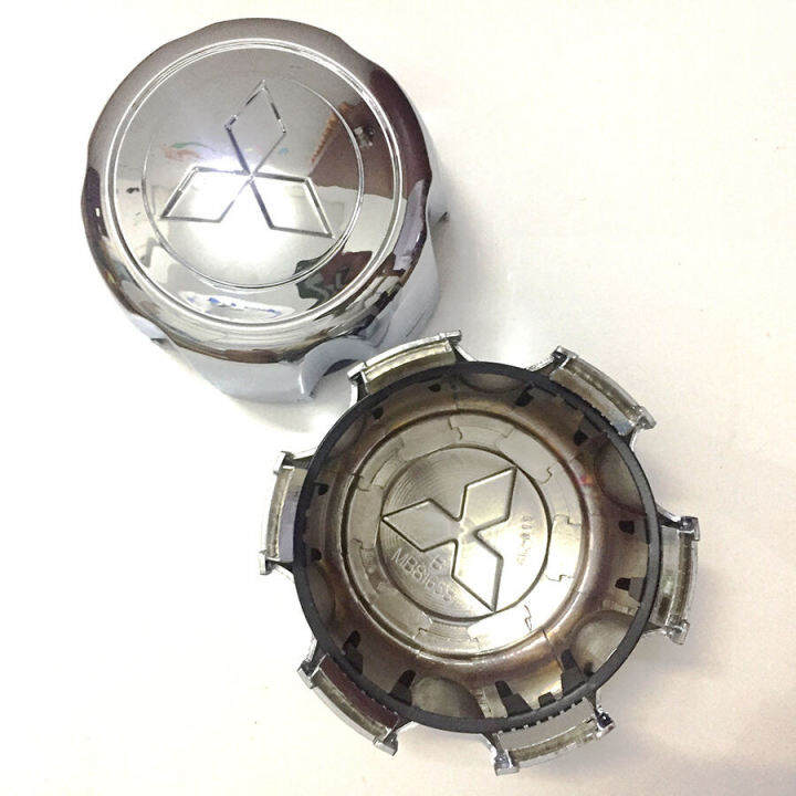 4 Pieces Wheel Center Caps Chrome With Holder For Cheetah PAJERO Sport ...