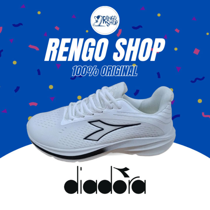 Sepatu Lari Pria Running Shoes Diadora Hayder White Lazada Indonesia