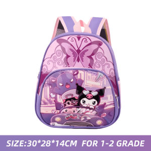 2026 New style Kuromi Melody Kindergarten Girls Schoolbag Cinnamoroll Sanrio Cartoon Cute Schoolbag
