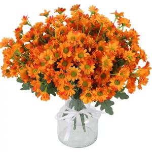 Autumn Artificial Daisy Bouquet Christmas Decorations fake flowers for Home Wedding Decorative Household Products Artificial Flowers