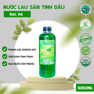Hàng loại 1 Nước lau sàn tinh dầu bạc hà tinh dầu Tâm An lau sàn thơm phòng 1000ml