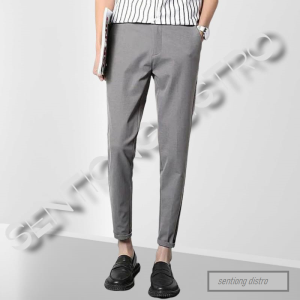 Celana Ankle Pants Celana Casual Celana Formal Celana Bahan Kerja Kantor Celana Panjang Pria Chino Chinos Fashion Pria Korean Style